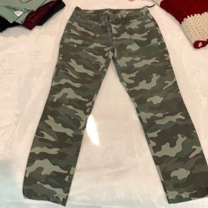 Camo Ankle Pants